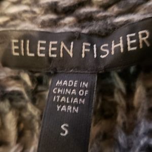 Eileen Fisher-73% wool; 7 % nylon; 20 kashmere